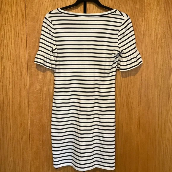 Boden Navy Striped T-Shirt Dress - Picture 5 of 7